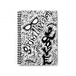 Girl With Vision - Spiral Notebook