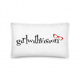 Girl With Vision - Pillow