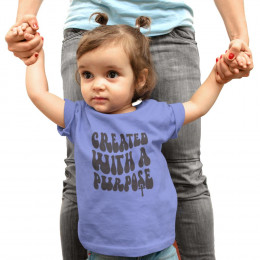 Created With A Purpose - Baby Short Sleeve Tee